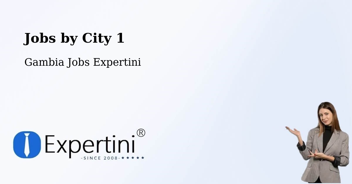 City Jobs in Gambia - Expertini