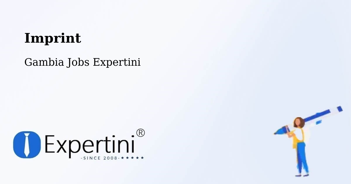 Imprint – Basse Santa Su - Gambia Jobs Expertini