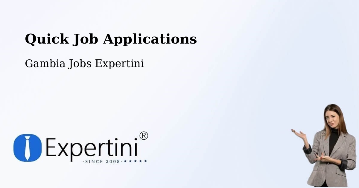 Quick Apply Feature – Basse Santa Su - Gambia Jobs Expertini
